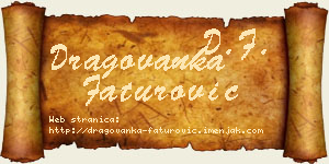 Dragovanka Faturović vizit kartica